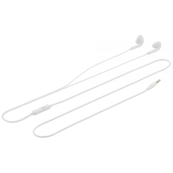 Tellur Fly In-Ear Headphones με Noise Reduction Memory Foam Ear Plugs Ακουστικά σε λευκό χρώμα (TLL162152)