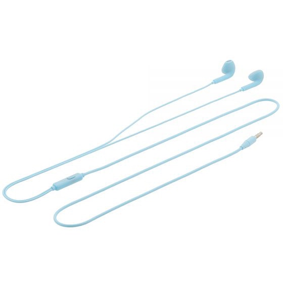 Tellur Fly In-Ear Headphones με Noise Reduction Memory Foam Ear Plugs Ακουστικά σε γαλάζιο χρώμα (TLL162162)