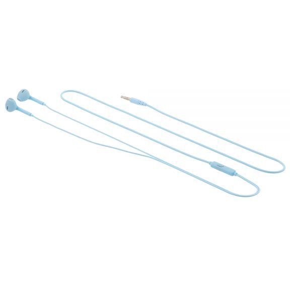Tellur Fly In-Ear Headphones με Noise Reduction Memory Foam Ear Plugs Ακουστικά σε γαλάζιο χρώμα (TLL162162)