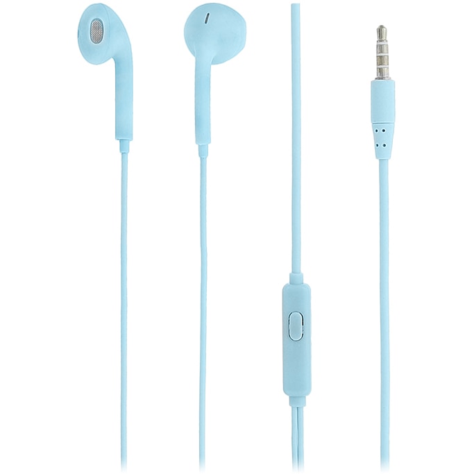 Tellur Fly In-Ear Headphones με Noise Reduction Memory Foam Ear Plugs Ακουστικά σε γαλάζιο χρώμα (TLL162162)