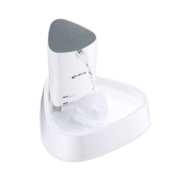 Adapator automat pentru caini si pisici Boti, fantana apa cu LED, 1.6L Adapator automat pentru caini si pisici Boti, fantana apa cu LED, 1.6L