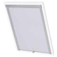 Jaluzea opaca Velux, vidaXL, Tesatura, FK06, 66 x 118 cm, Alb