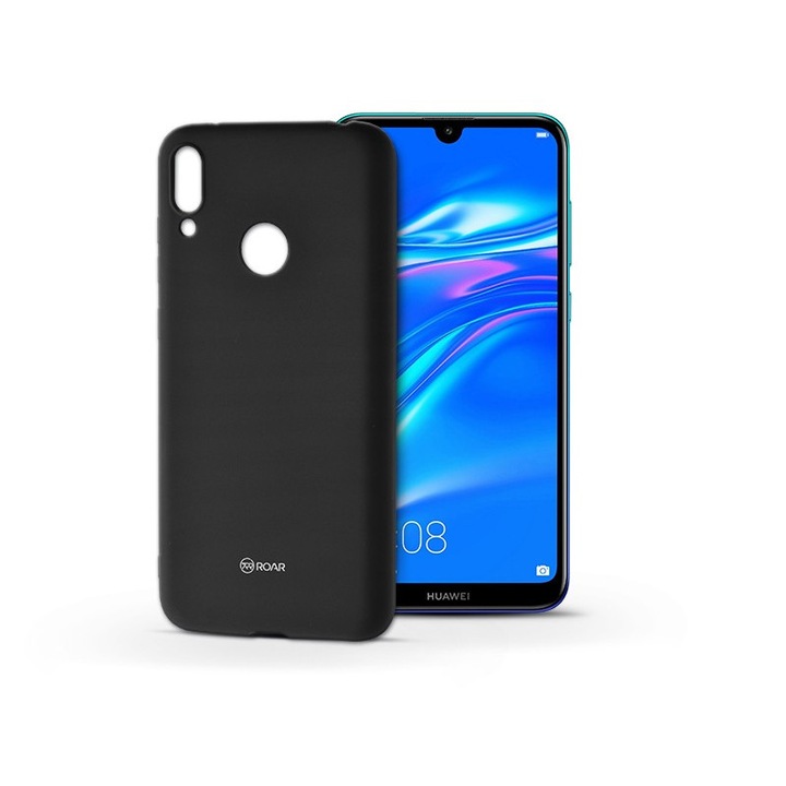 Huawei Y7 (2019)/Y7 Prime (2019) szilikon hátlap - Roar All Day Full 360 - fekete