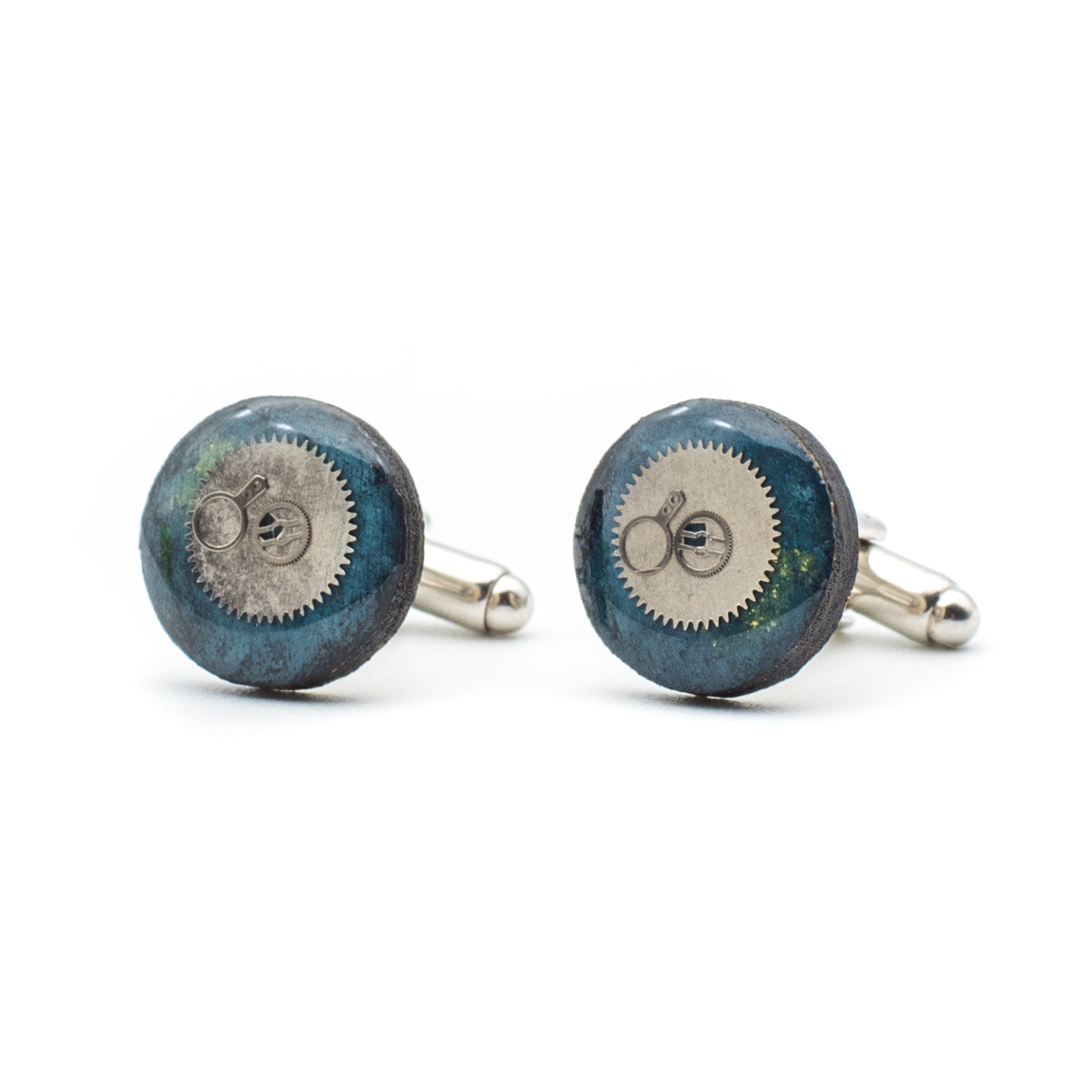 Butoni LEMN - DEEP SEA