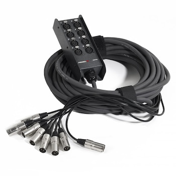 Cablu multicore cu 8 canale, cu stage box, lungime 10 m, EBN8LU10, Proel Cablu multicore cu 8 canale, cu stage box, lungime 10 m, EBN8LU10, Proel