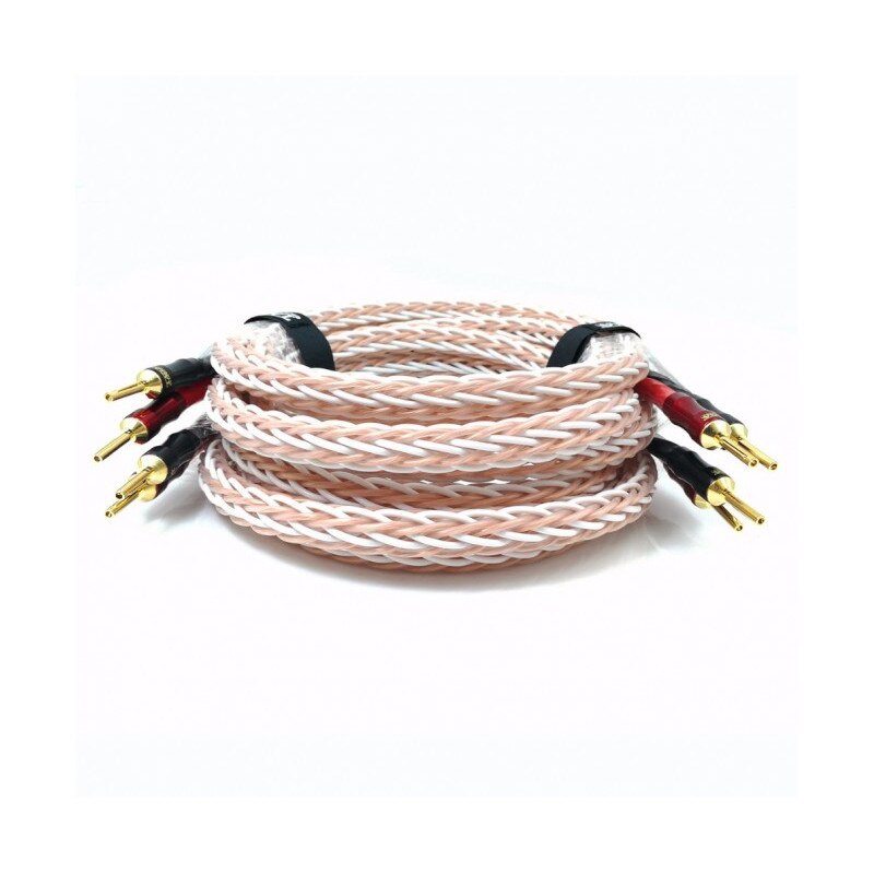 Cablu de boxe Taga Harmony Platinum 18-16C, Banane, 5mm, 3m