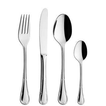 Set tacamuri, model Corona, 24 piese, inox 18/10 Set tacamuri, model Corona, 24 piese, inox 18/10