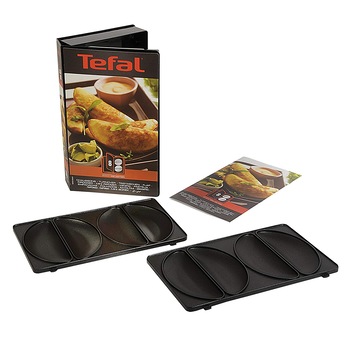 Set 2 placi pentru Empanadas Tefal Snack Collection+ Carte de retete Set 2 placi pentru Empanadas Tefal Snack Collection+ Carte de retete