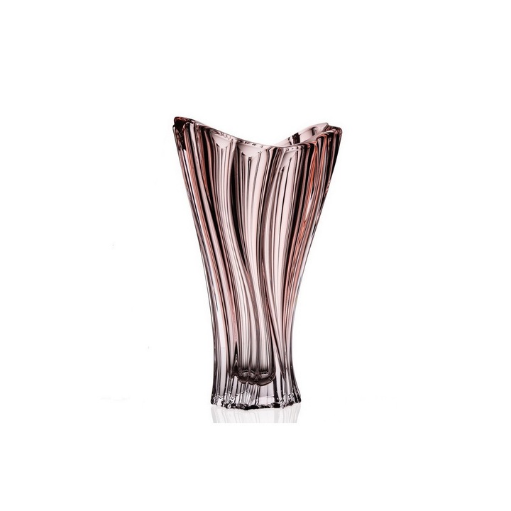 Vaza mare 32 cm Bohemia Venus Roz prafuit