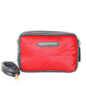 Geanta dama din piele naturala Dellaconte, Rosu 8316-51 Geanta dama din piele naturala Dellaconte, Rosu 8316-51
