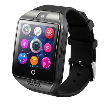Ceas inteligent SIKS®, Smartwatch, casual cu android, negru, pentru barbati Ceas inteligent SIKS®, Smartwatch, casual cu android, negru, pentru barbati