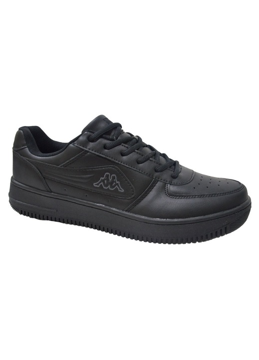 Мъжки спортни обувки, Kappa, Екологична кожа, Bash Shoes, Черни, Матово черно