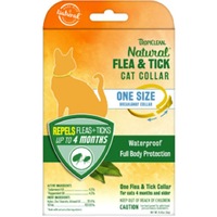 zgarda antiparazitara pentru pisici tropiclean flea amp tick 32cm imagen 10_0_
0