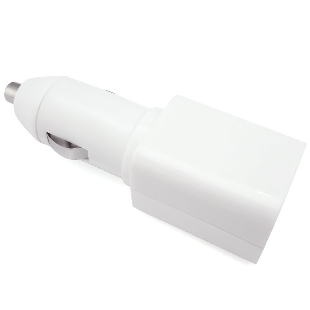 Incarcator Auto Spion cu microfon GSM iUni SpyMic N16 cu Functie Reportofon Alb