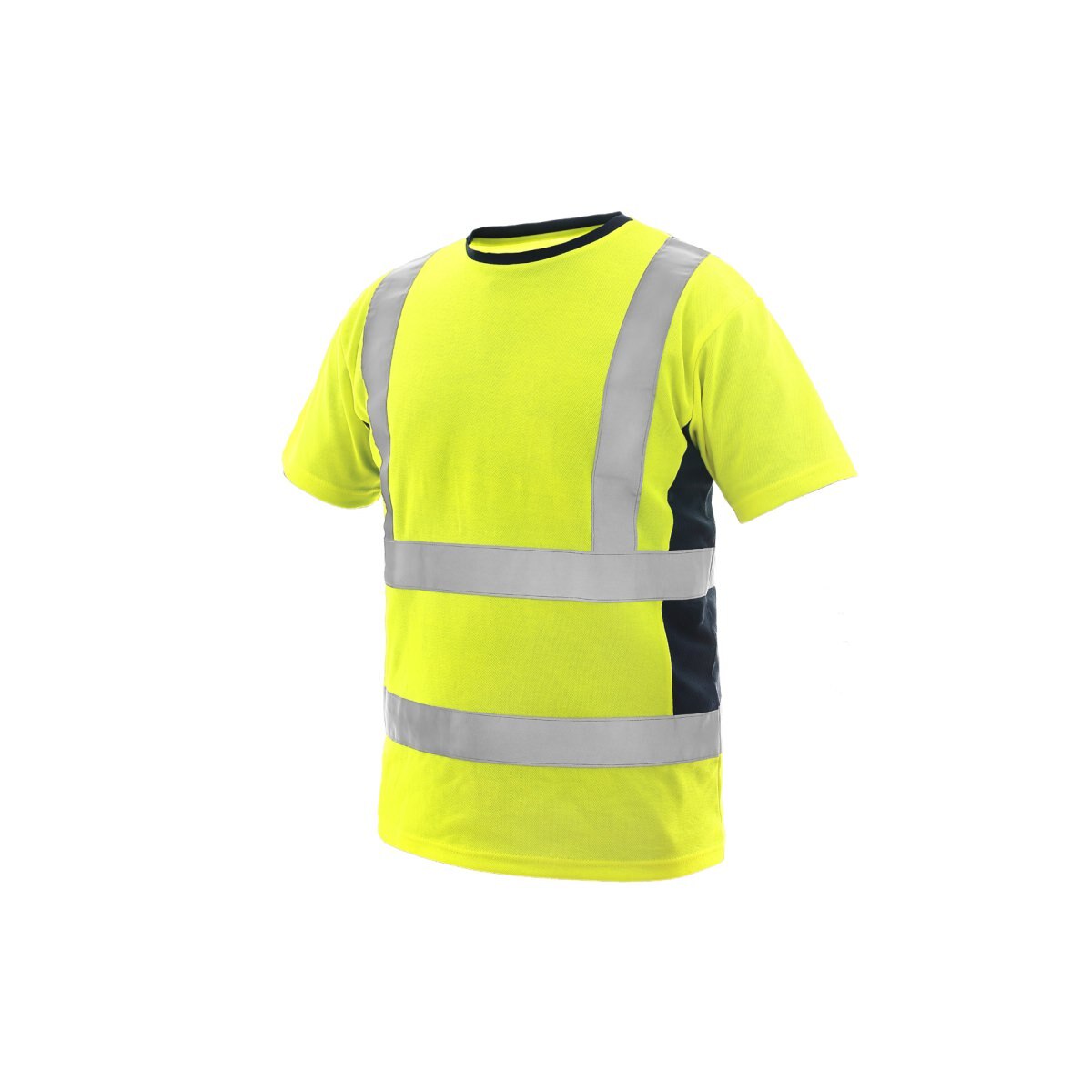 Tricou de inalta vizibilitate Exeter, culoare galben-albastru, marimea S