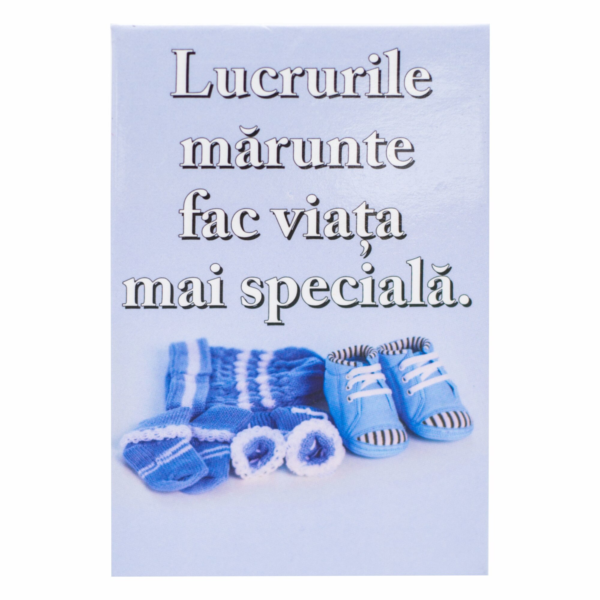 Magnet despre viata - Lucrurile marunte baiat