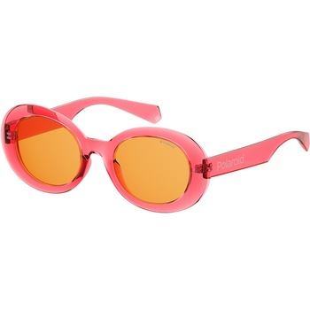 Ochelari de soare Polaroid PLD 6052/S 35J HE, polarizati, Roz, 52 mm Ochelari de soare Polaroid PLD 6052/S 35J HE, polarizati, Roz, 52 mm