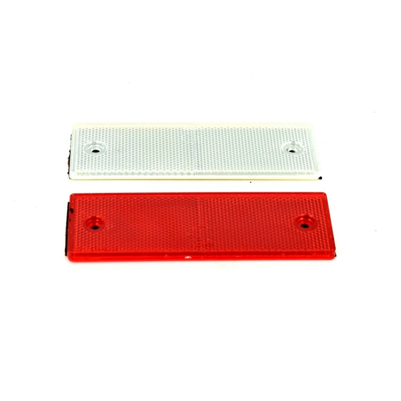 Set 2x Dreptunghi reflectorizant iMK, 5 x 15 cm