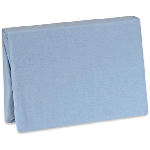 Husa Baby Matex Impermeabila Saltele Jersey 60x120 cm, Albastru