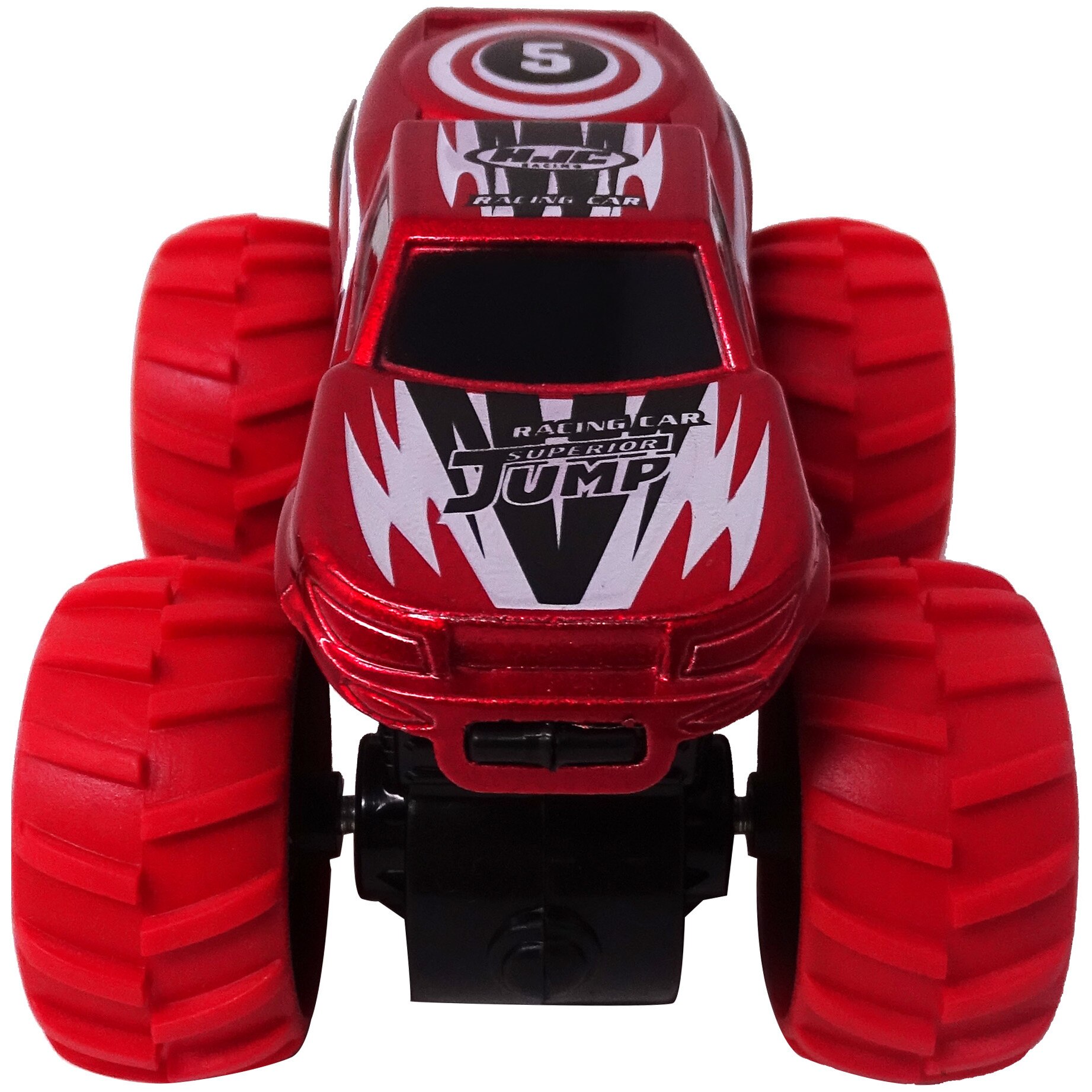 Masinuta Diecast, Metalica, Rosu/Alb