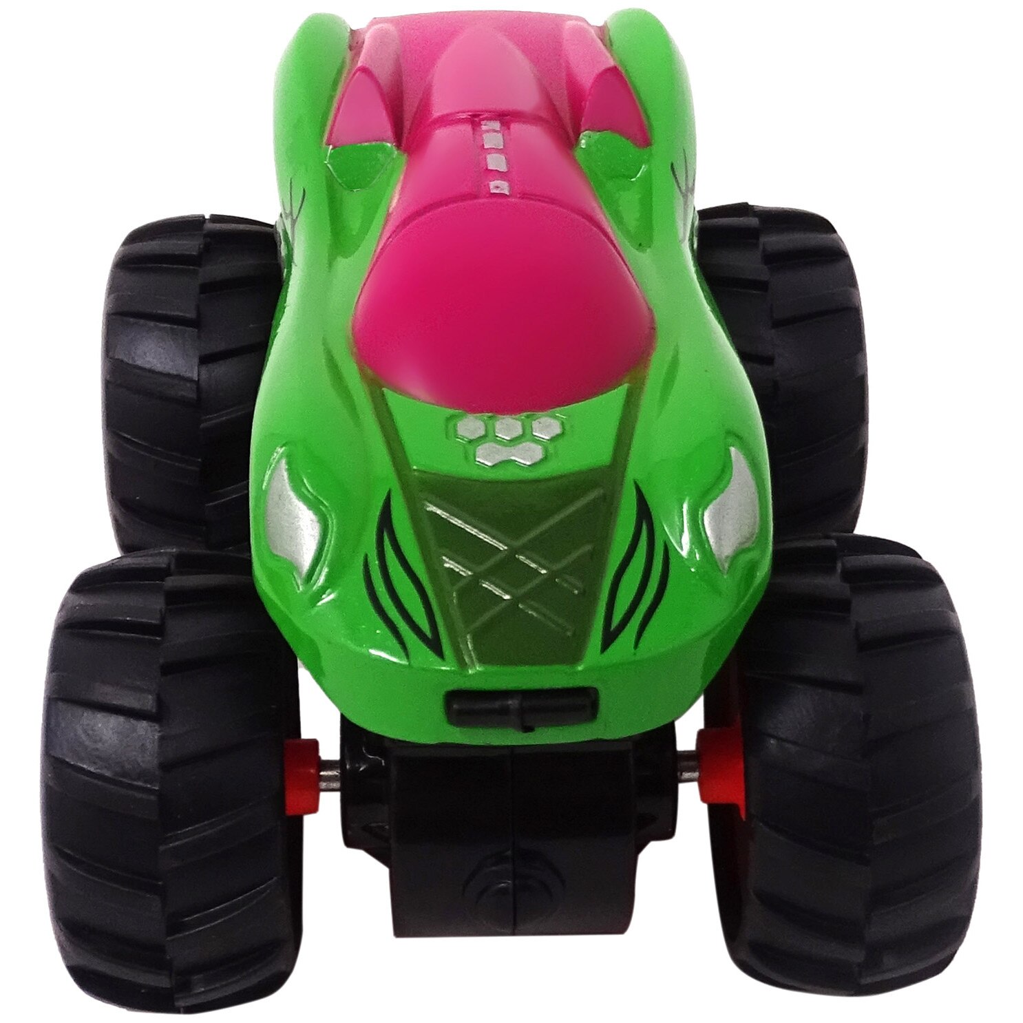 Masinuta Diecast, metalica, Verde/Roz
