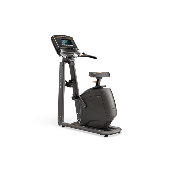 Велоергометър Matrix Fitness Upright Bike U50xer, Стомана, Черен