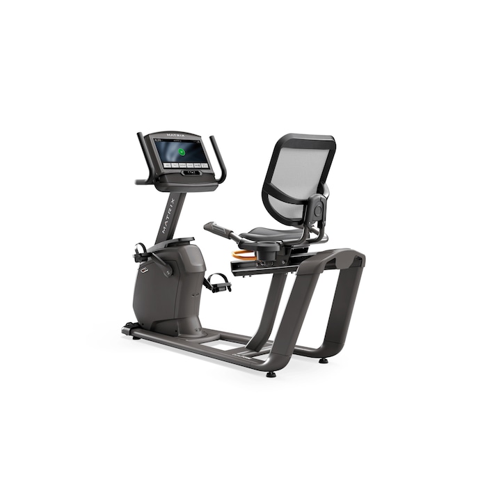 Велоергометър Matrix Fitness Recumbent Bike R30xir, Стомана, Черен