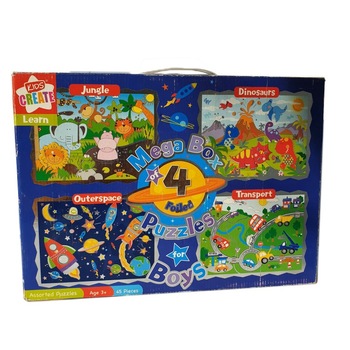 Set 4 puzzle-uri, Baieti Set 4 puzzle-uri, Baieti
