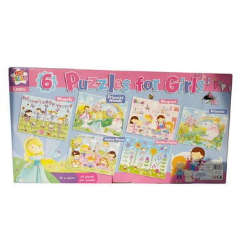 Set 6 puzzleuri Baieti Set 6 puzzleuri Baieti