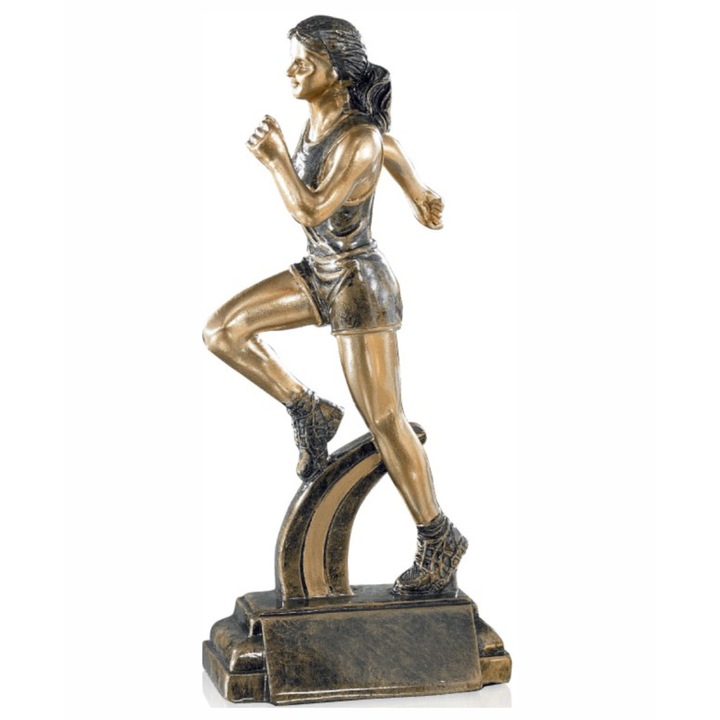 Trofeu Atletism Feminin, din Rasina, 26 cm inaltime
