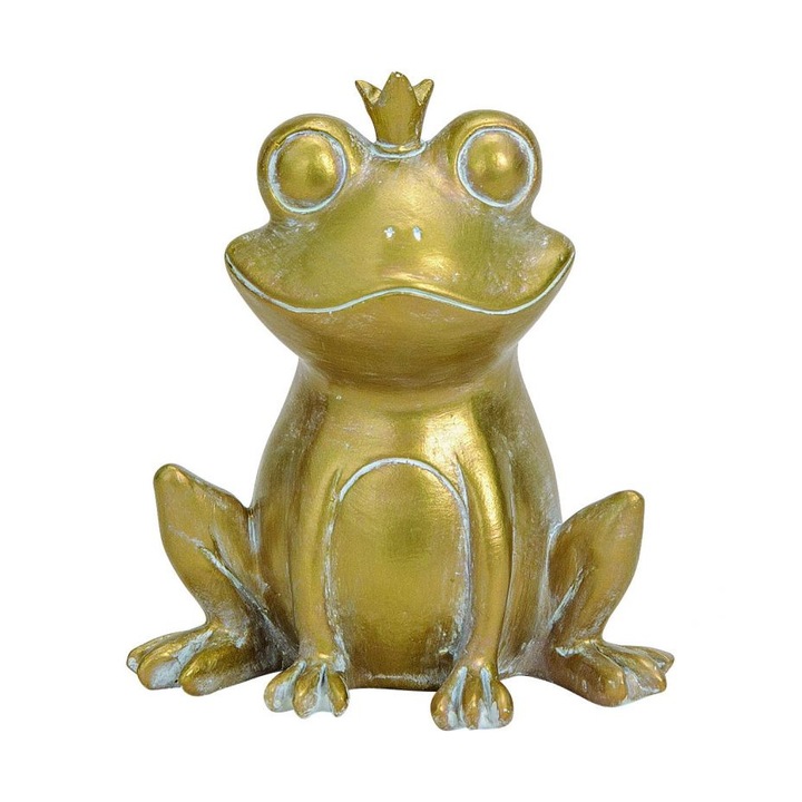 Statueta Broscuta yoga 9x11x7 cm