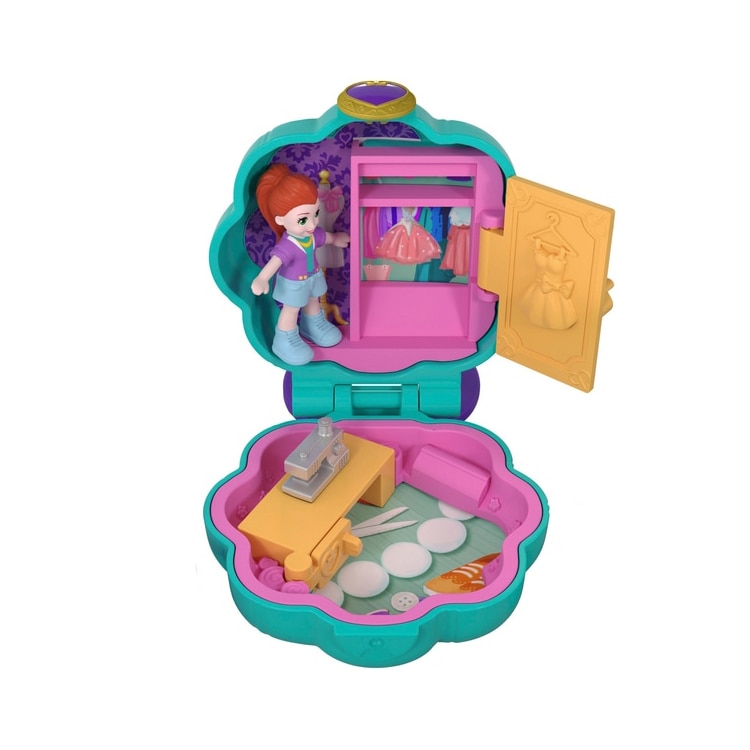 Set Jucarie Polly Pocket Fashion Studio Compact