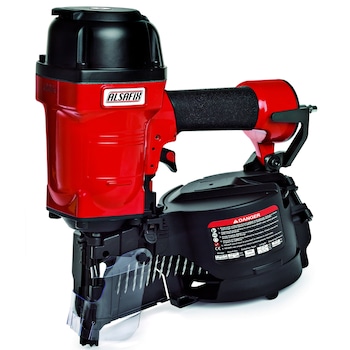 Pistol pneumatic de batut cuie in role Alsafix C38/90 P1+ 4.500 cuie inelate, negre, de 80 mm Pistol pneumatic de batut cuie in role Alsafix C38/90 P1+ 4.500 cuie inelate, negre, de 80 mm