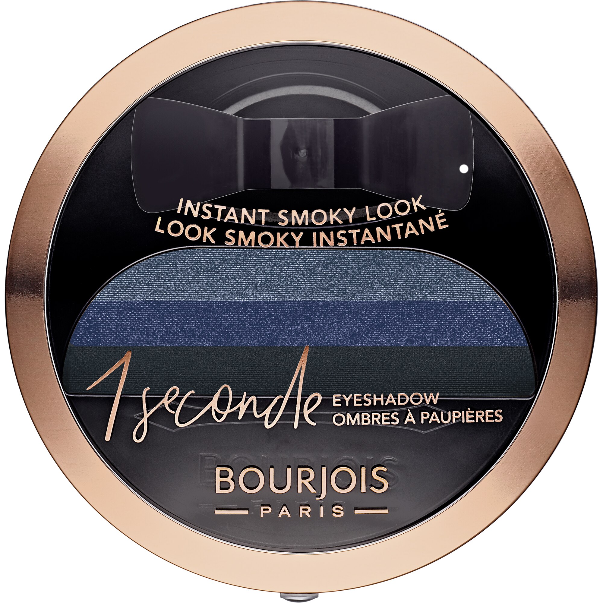 Сенки за очи Bourjois 1 Seconde 01 Black on Track, 3 гр, Insaisissa ...