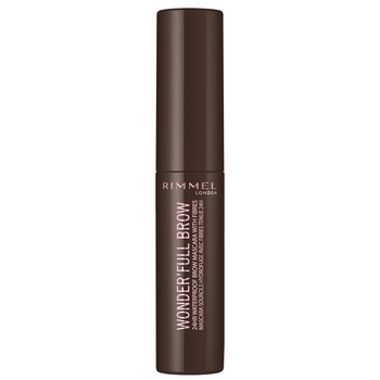 Mascara pentru sprancene Rimmel London Wonder'Full Brow 24H Waterproof 003 Dark, 4.5 ml Mascara pentru sprancene Rimmel London Wonder'Full Brow 24H Waterproof 003 Dark, 4.5 ml