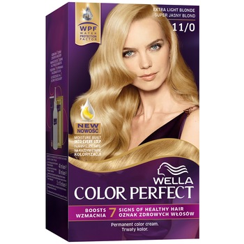 Vopsea de par permanenta Wella Color Perfect 11/0 Extralight Blond, 140 ml Vopsea de par permanenta Wella Color Perfect 11/0 Extralight Blond, 140 ml