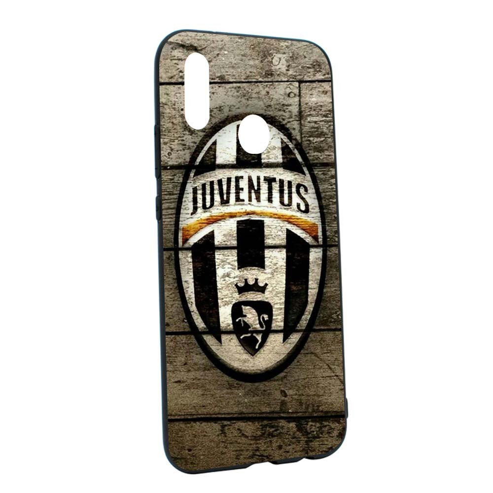 Husa de protectie Football, Juventus pentru Huawei P20 Lite, rezistenta la uzura, anti-alunecare, din silicon Premium, B228