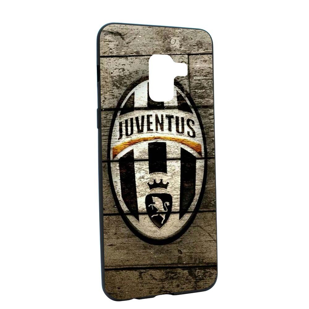 Husa de protectie Football, Juventus pentru Samsung Galaxy A5 2018, rezistenta la uzura, anti-alunecare, din silicon Premium, B228