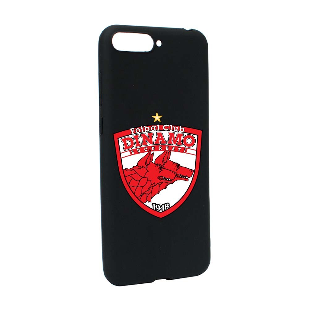 Husa de protectie Football, Dinamo pentru Huawei Y6 2018 / Y6 Prime 2018, rezistenta la uzura, anti-alunecare, din silicon Premium, B229