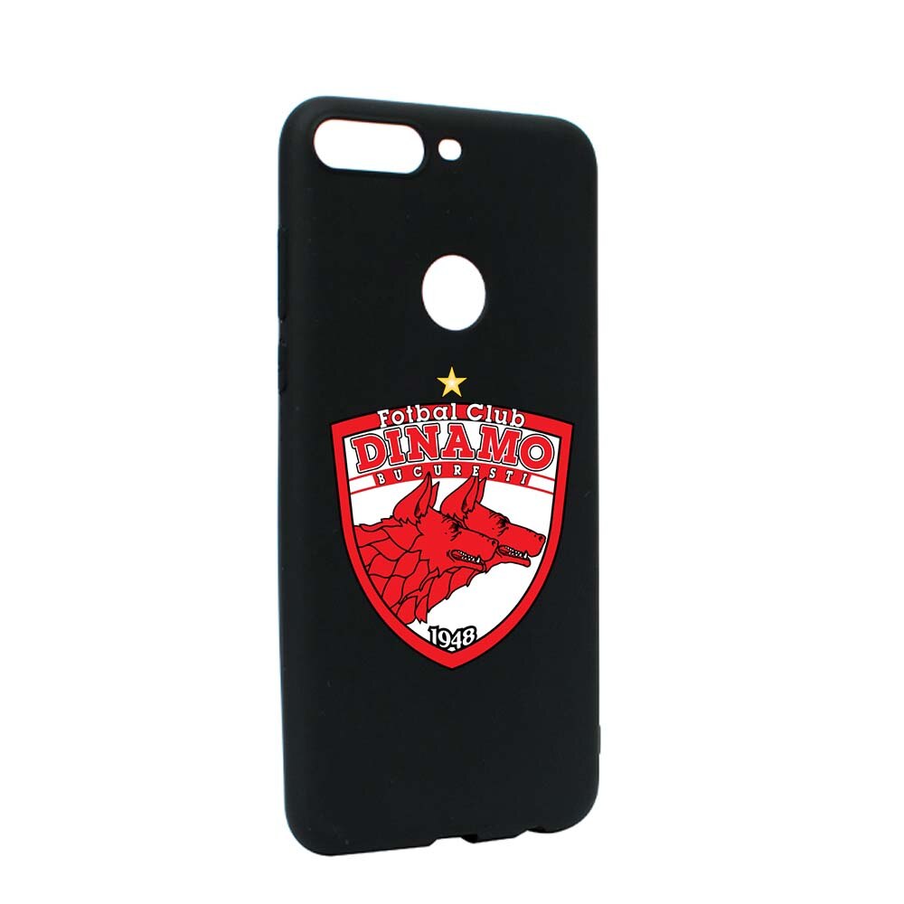 Husa de protectie Football, Dinamo pentru Huawei Y7 2018 / Y7 Prime 2018, rezistenta la uzura, anti-alunecare, din silicon Premium, B229
