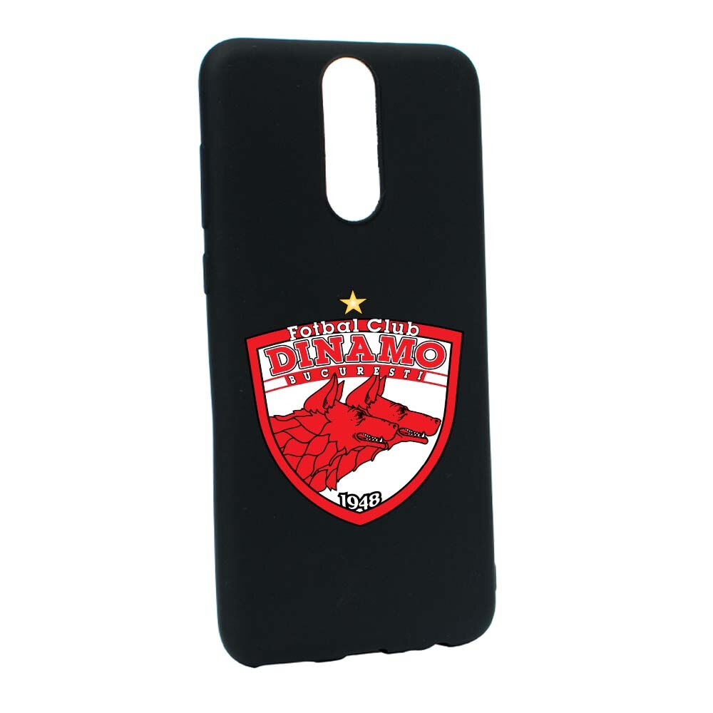 Husa de protectie Football, Dinamo pentru Huawei Mate 10 Lite, rezistenta la uzura, anti-alunecare, din silicon Premium, B229