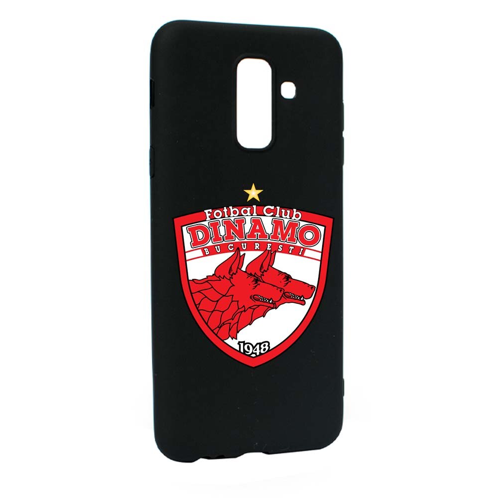 Husa de protectie Football, Dinamo pentru Samsung Galaxy A6 PLUS / Galaxy J8 2018, rezistenta la uzura, anti-alunecare, din silicon Premium, B229