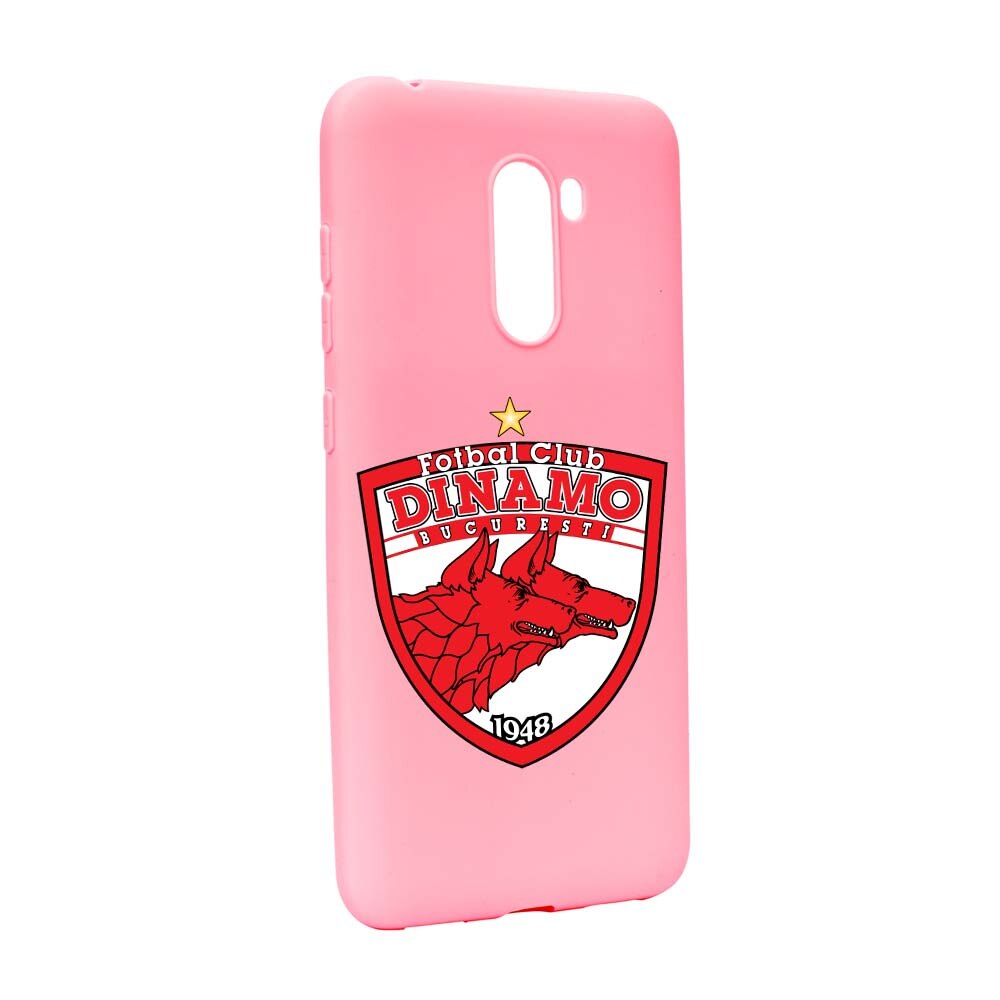 Husa de protectie Football, Dinamo pentru Xiaomi PocoPhone F1, rezistenta la uzura, anti-alunecare, din silicon Premium, P229