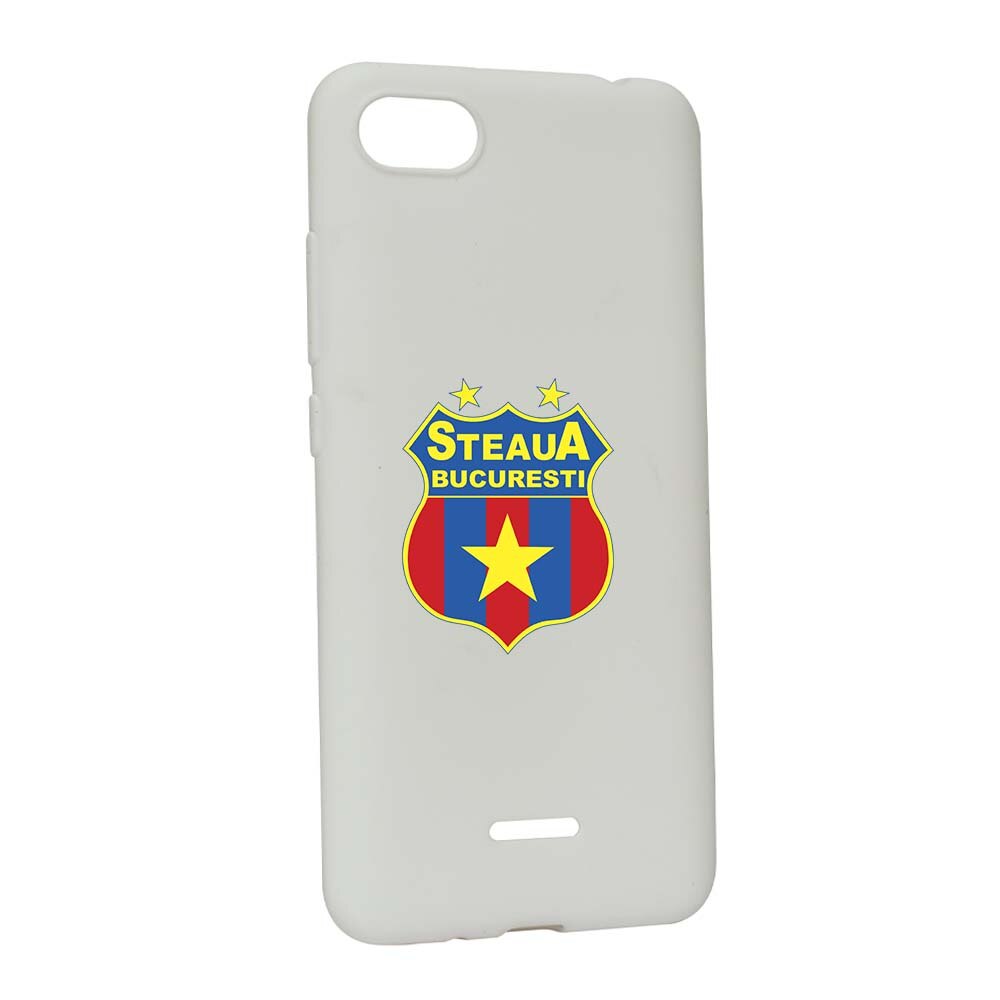 Husa de protectie Football, Steaua pentru Xiaomi Redmi 6A, rezistenta la uzura, anti-alunecare, din silicon Premium, W230