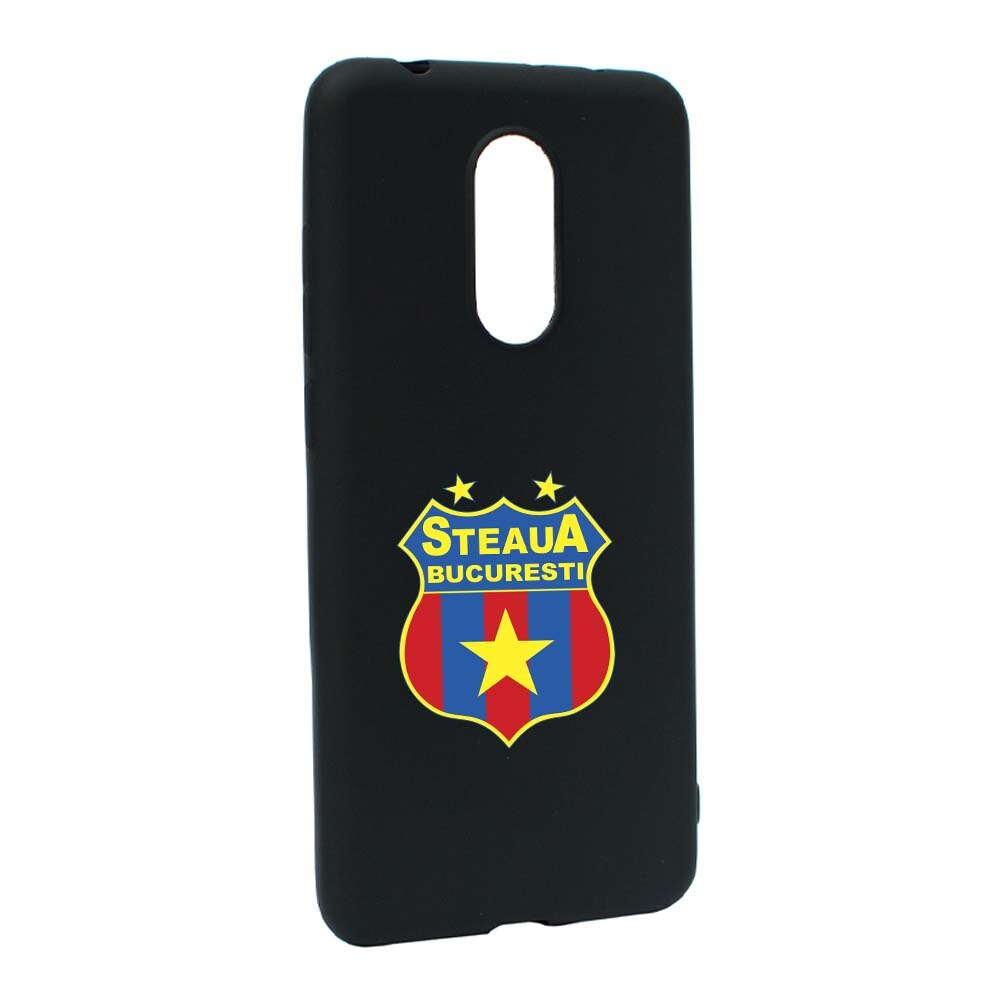 Husa de protectie Football, Steaua pentru Xiaomi Redmi 5, rezistenta la uzura, anti-alunecare, din silicon Premium, B230