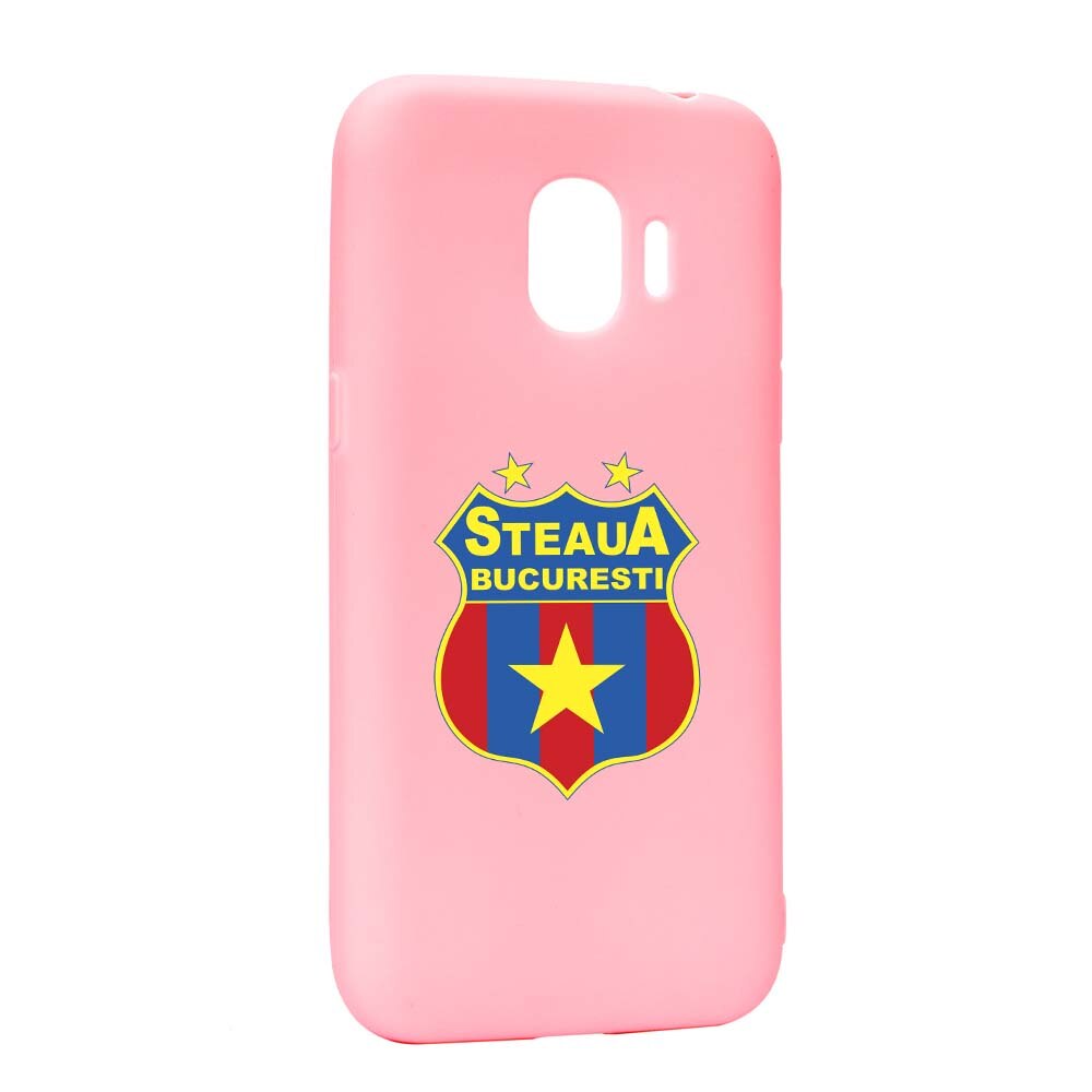 Husa de protectie Football, Steaua pentru Samsung Galaxy J4 2018, rezistenta la uzura, anti-alunecare, din silicon Premium, P230
