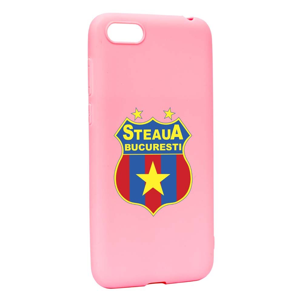 Husa de protectie Football, Steaua pentru Apple iPhone 6 / 6S, rezistenta la uzura, anti-alunecare, din silicon Premium, P230