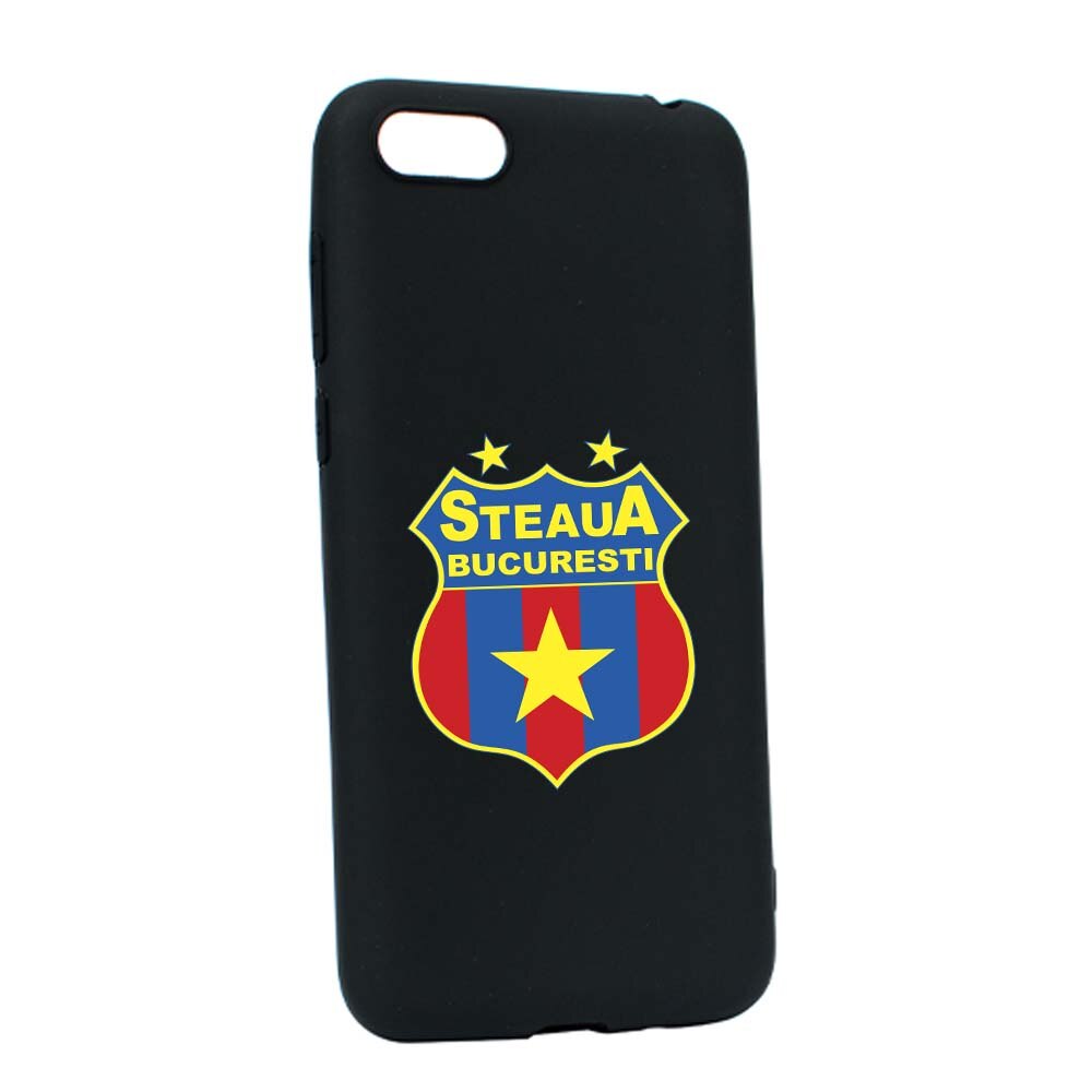 Husa de protectie Football, Steaua pentru Apple iPhone 6 / 6S, rezistenta la uzura, anti-alunecare, din silicon Premium, B230