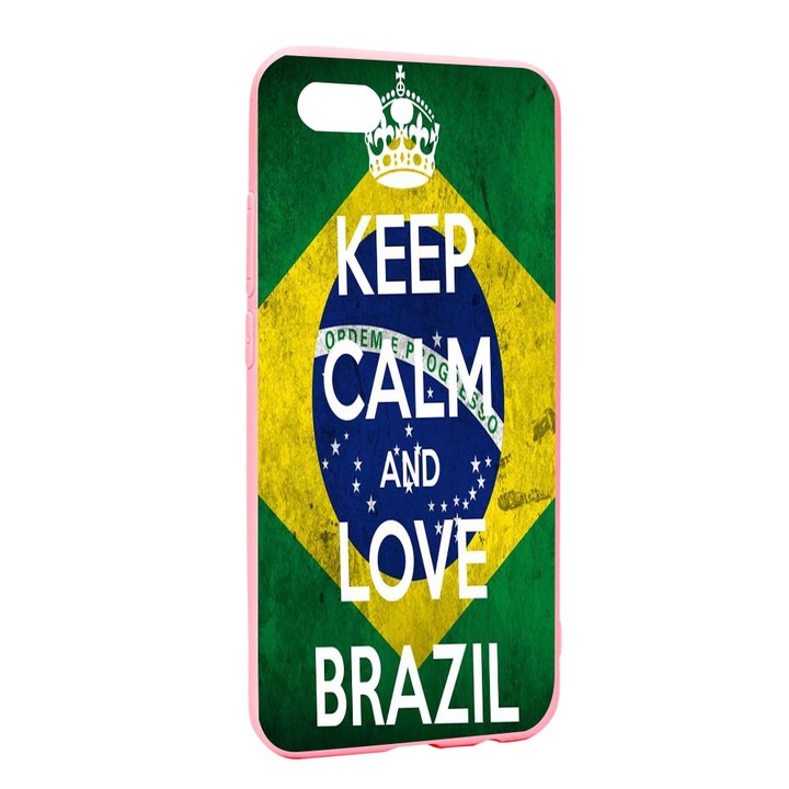 Husa de protectie Football, Brazil pentru Huawei Honor 10, rezistenta la uzura, anti-alunecare, din silicon Premium, P232