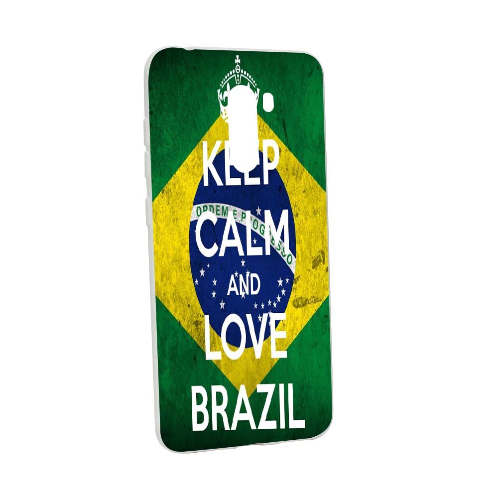 Husa de protectie Football, Brazil pentru Xiaomi PocoPhone F1, rezistenta la uzura, anti-alunecare, din silicon Premium, W232